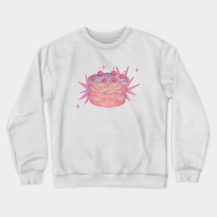 Let Them Eat Cake Illustration Crewneck Sweatshirt